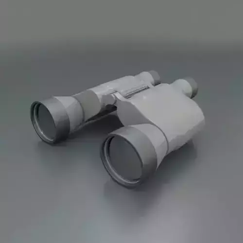 Binocular 3d model binoculars