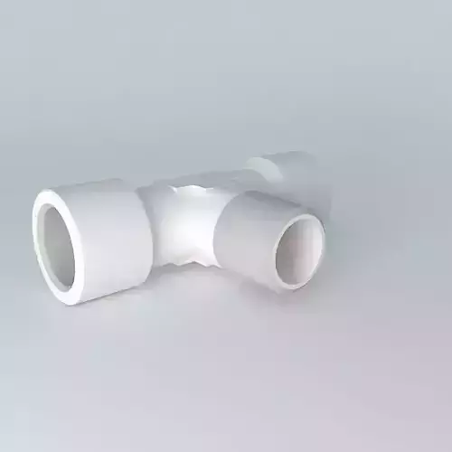 Round Female tee G1  4 male conical R1 4 center