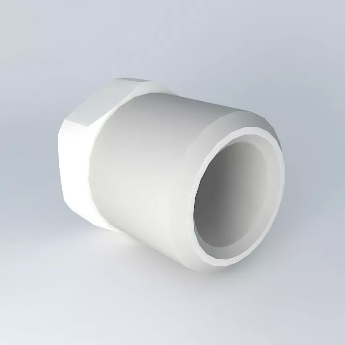 Reduction tapered male R1 4 G1 8 Free 3D model