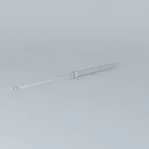 ISO 6432 cylinder diameter 25 mm flat back