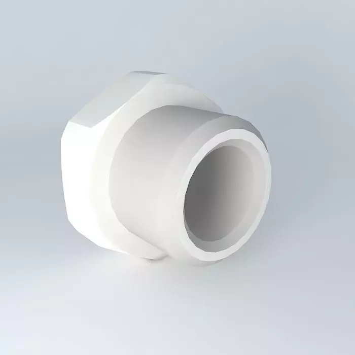 Round Female Male reduction G1 4 G1 8 Free 3D model