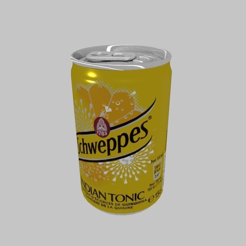 Can Schweppes 15cl 3D model_0