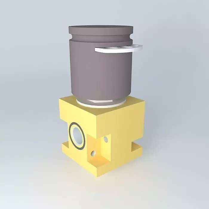 Shutoff Valve 1 4 Free 3D model