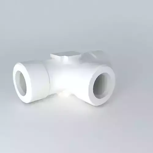 Round Female Triple Tee M5x0 8 Free 3D model