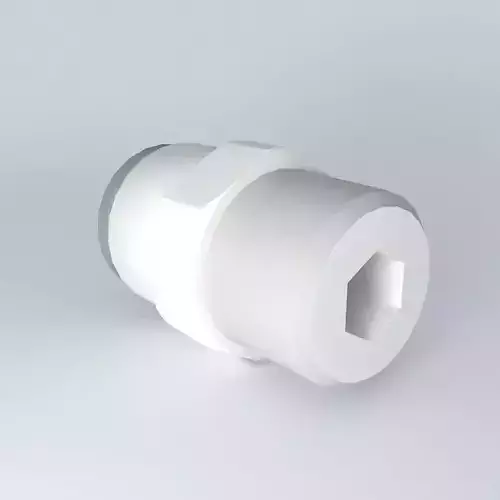 Quilting straight male tapered diameter 6  R1  8