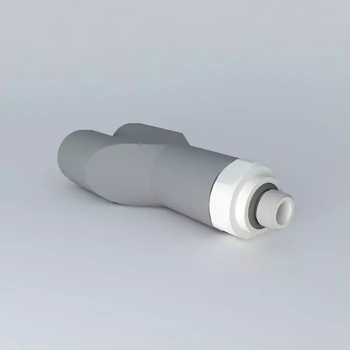 Y stitching single male cylindrical diameter 6 M5x0 8 Free 3D model