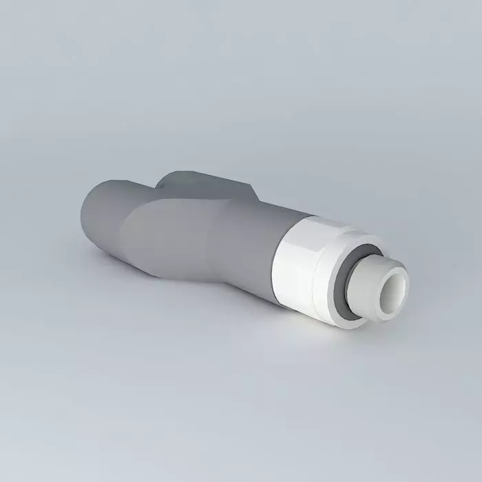 Y stitching single male cylindrical diameter 4 M5x08 Free 3D model