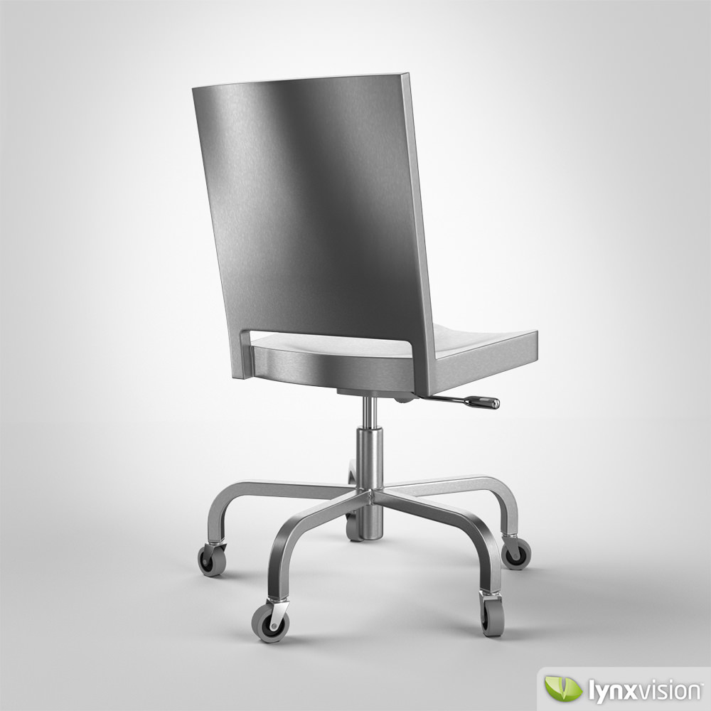 Hudson Swivel Chair 3D model_4