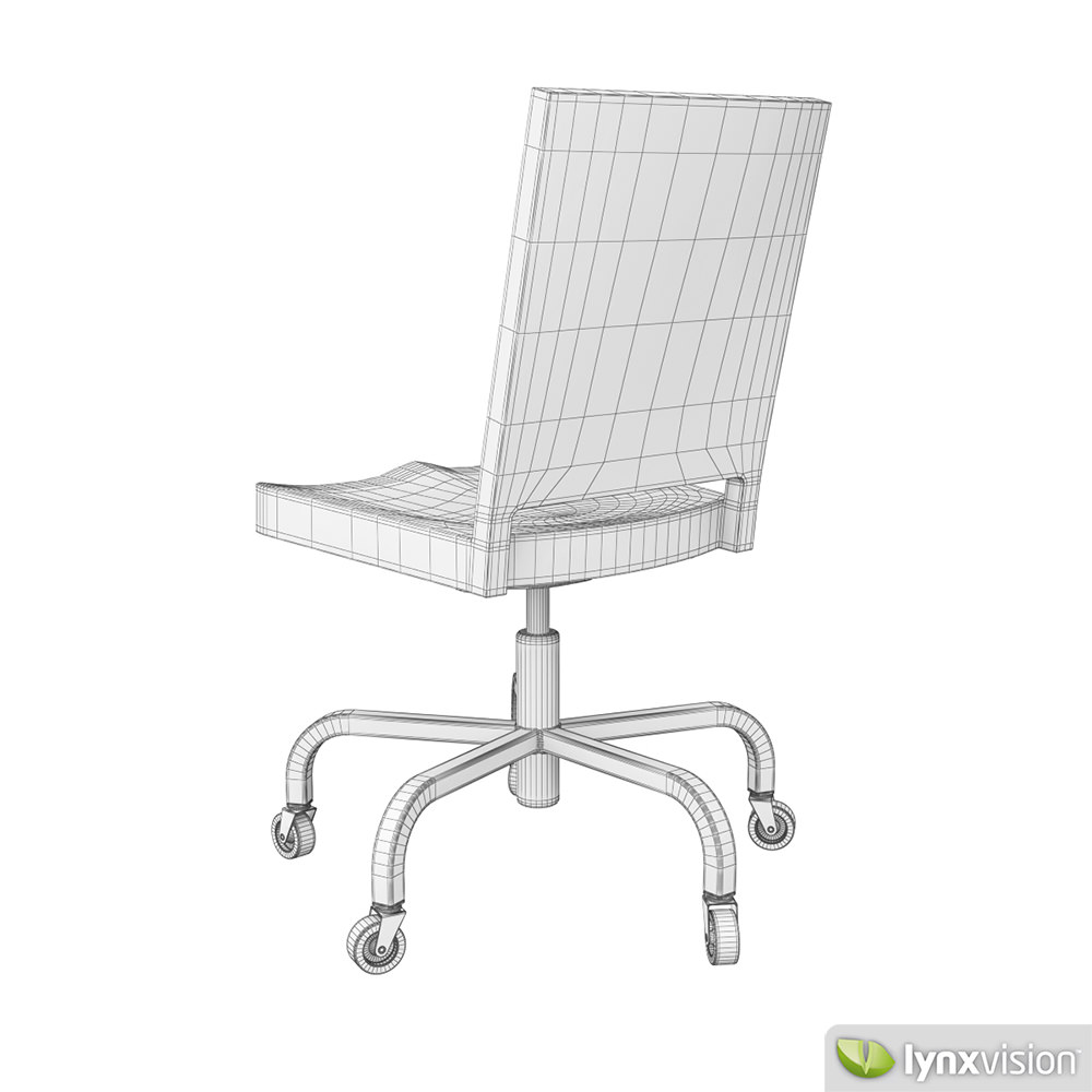 Hudson Swivel Chair 3D model_8