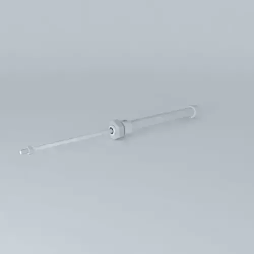 ISO 6432 cylinder diameter 10 mm flat back