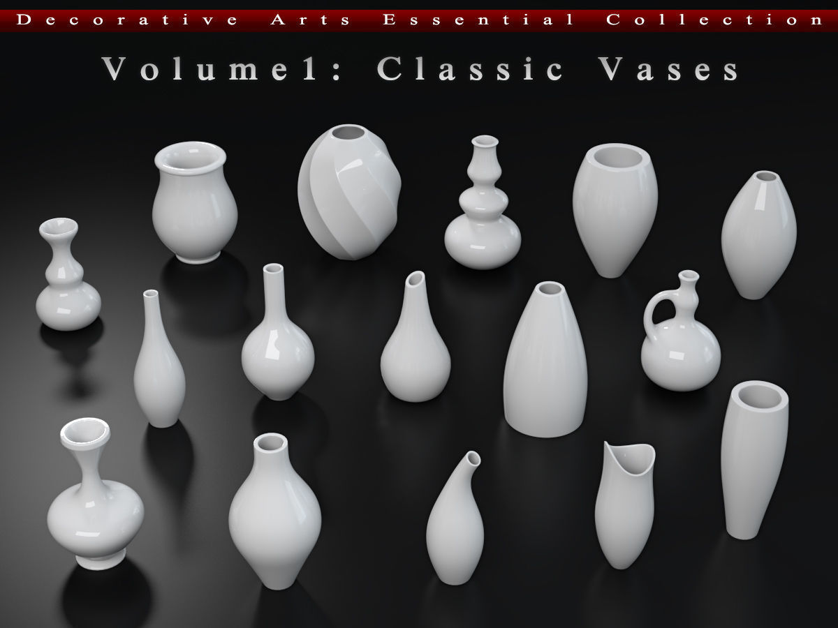 Vase 10 3D model_3