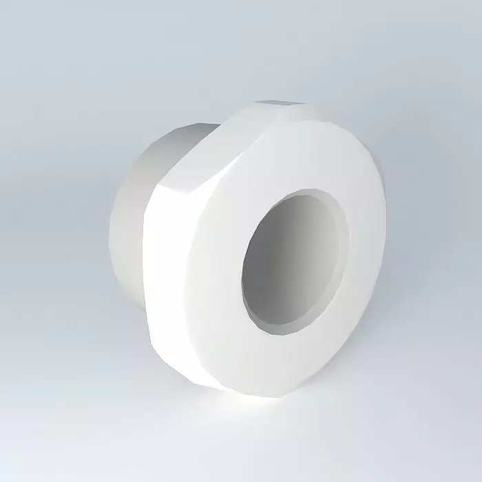 Round Female Male reduction G1 2 G1 4 Free 3D model