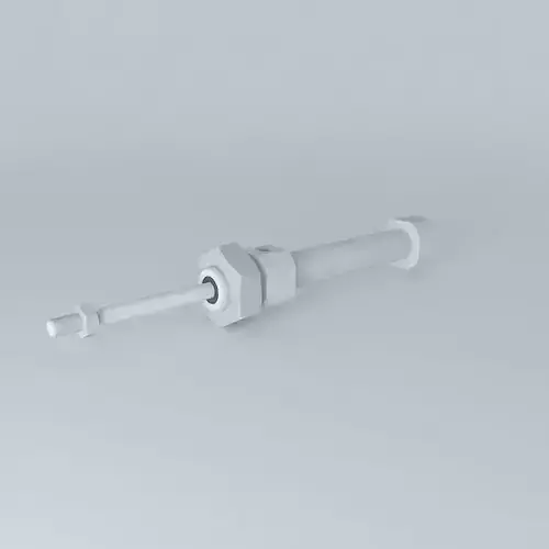 ISO 6432 cylinder diameter 8 mm flat back