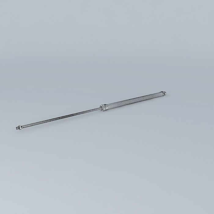 ISO 6432 cylinder diameter 25 mm Free 3D model_3