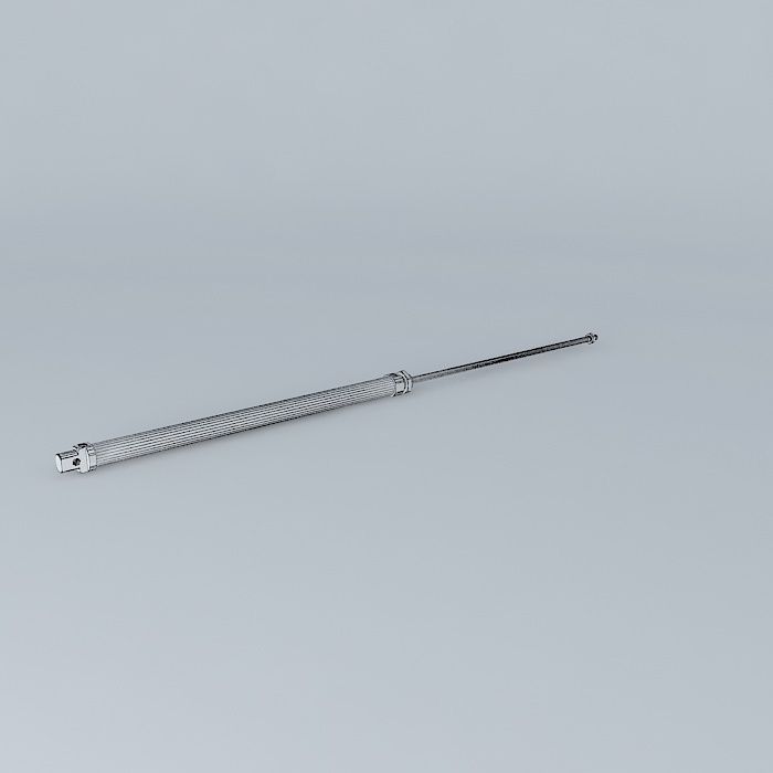 ISO 6432 cylinder diameter 25 mm Free 3D model_4