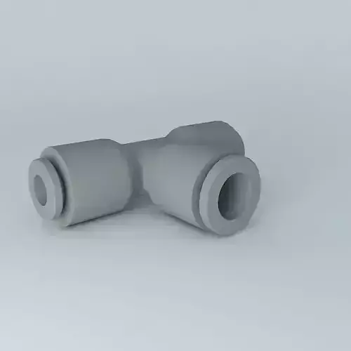 Té uneven diameters 4 6