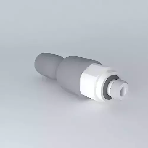Check inlet fitting diameter cylindrical male M5x0 8 4