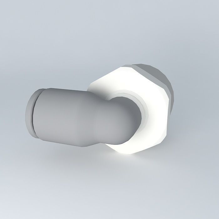 Quilting conical male bracket diameter 6  R3  8 Free 3D model_1