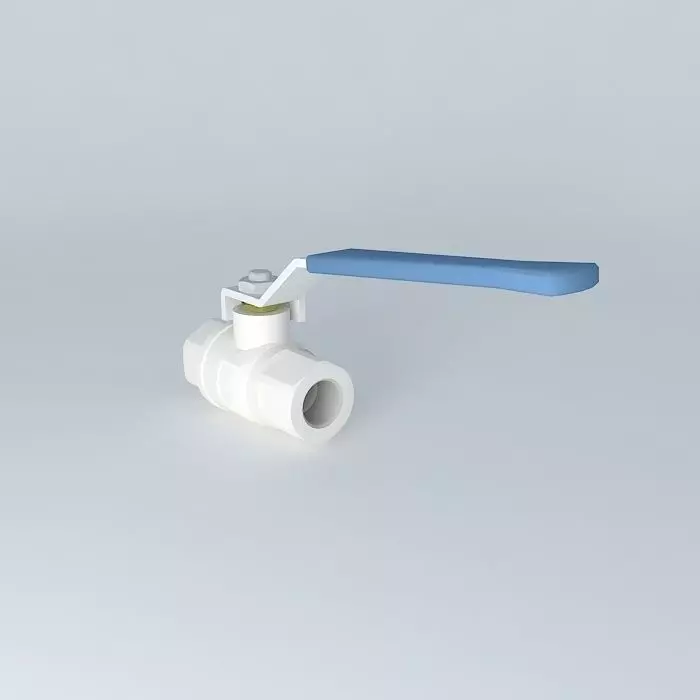 Double female valve G1 4 10mm Free 3D model