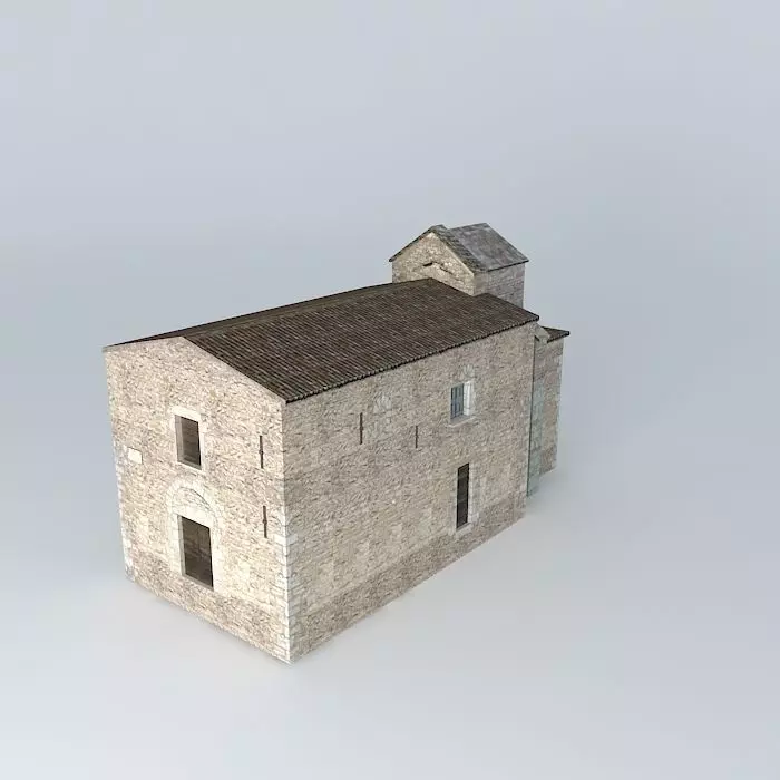 Chapelle Saint Laurent Free 3D model