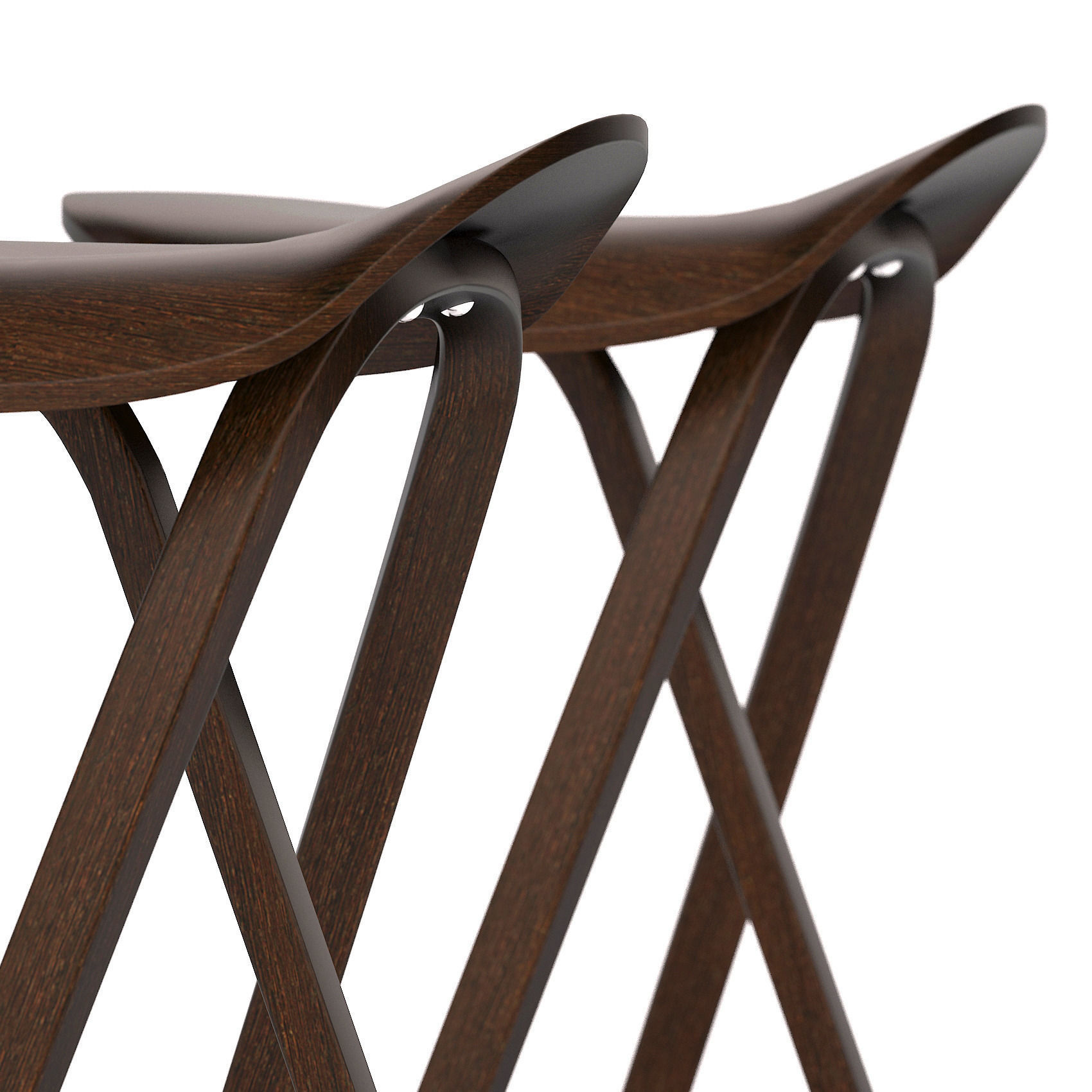 Bar Stool 3D model_2