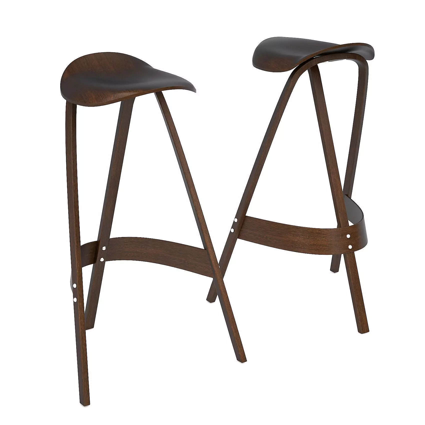 Bar Stool 3D model_0