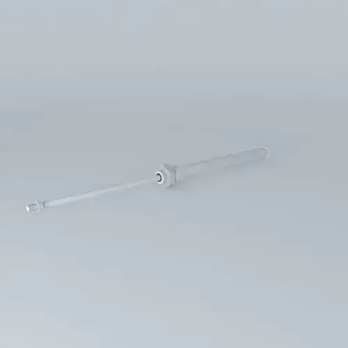 ISO 6432 cylinder diameter 12 mm flat back.