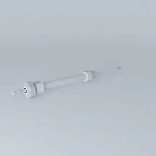 ISO cylinder 6432 through rod 8 mm diameter