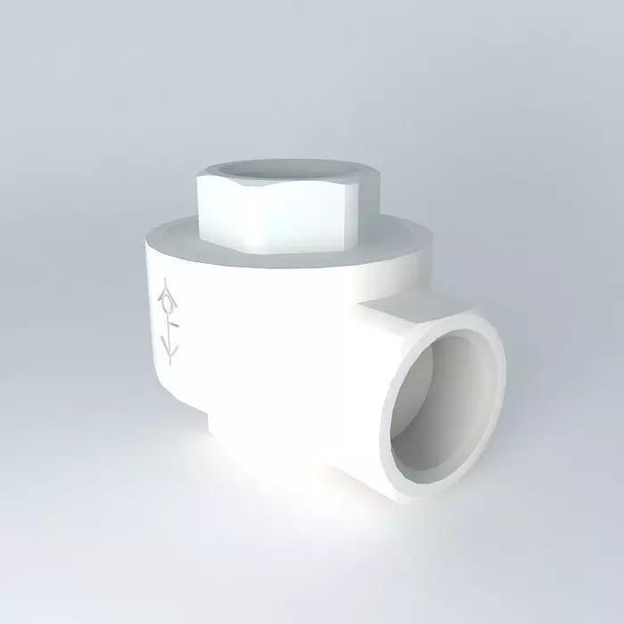 Quick drain valve 1 2 Free 3D model_0