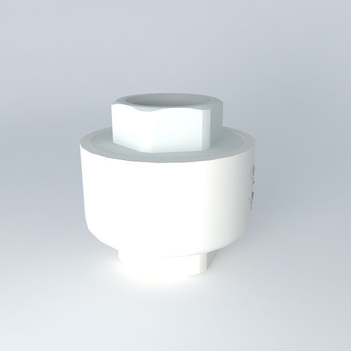 Quick drain valve 1 2 Free 3D model_1