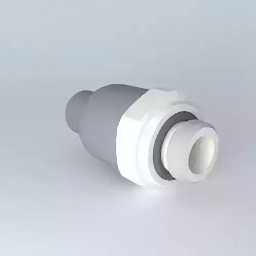 Check inlet fitting cylindrical male G1 8 diameter 4