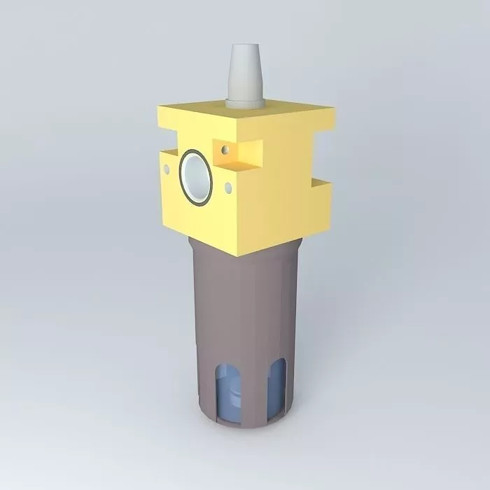 Lubricator 1 2 water pump Free 3D model