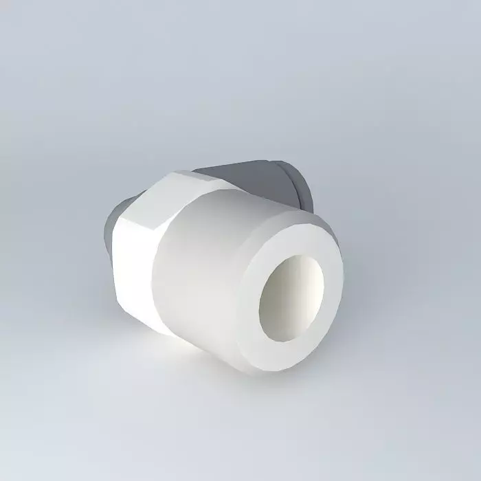 Tapered male angled stitching diameter 4 R1 8 Free 3D model