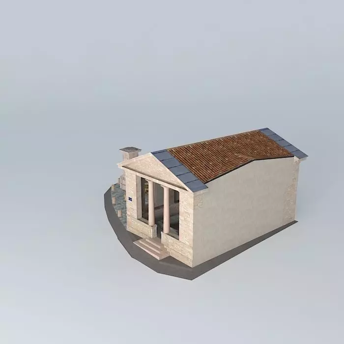 Fontaine washhouse Préty Free 3D model