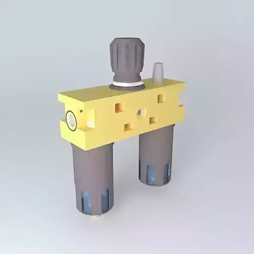 Filter regulator lubricator 3 8 preassembled