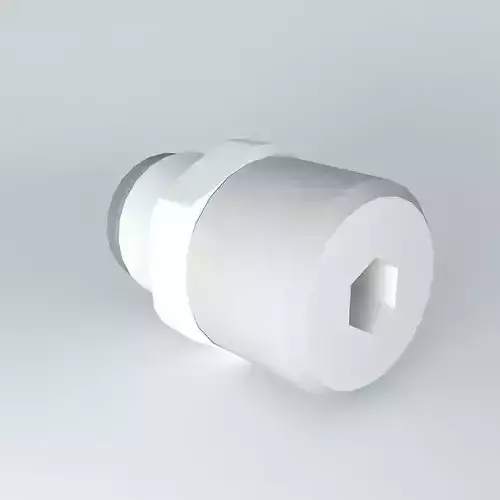 Quilting straight male tapered diameter 4  R1  8