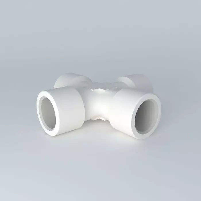 Cross cylindrical female G1 4 Free 3D model