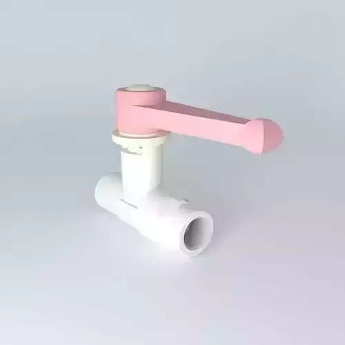 Double female valve G1  8  4mm