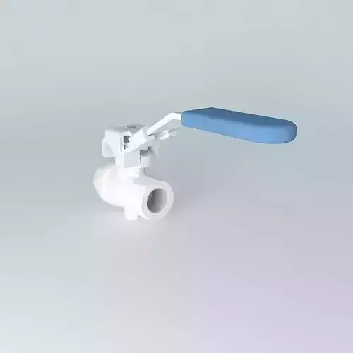 Double female valve G1 4  8mm lockable