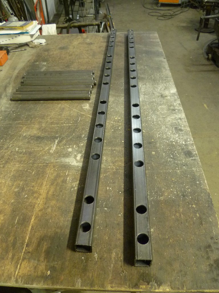 Water Heated Towel Rail Warmer Radiator Rack Free 3D model_1