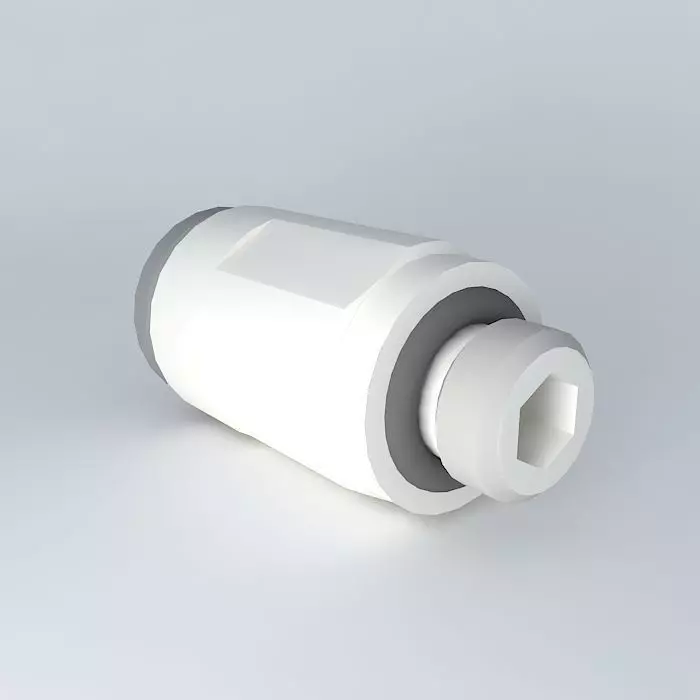 Quilting diameter cylindrical pin straight 4 M5x0 8 Free 3D model