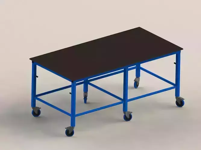 Welding Table Free 3D model