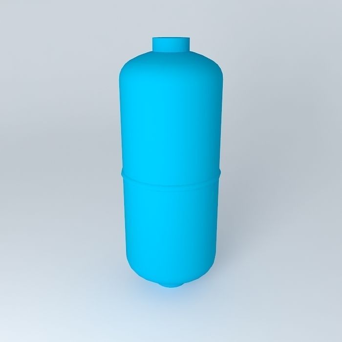 1 liter reservoir pneumatic outputs 2 G 1 2 Free 3D model_1