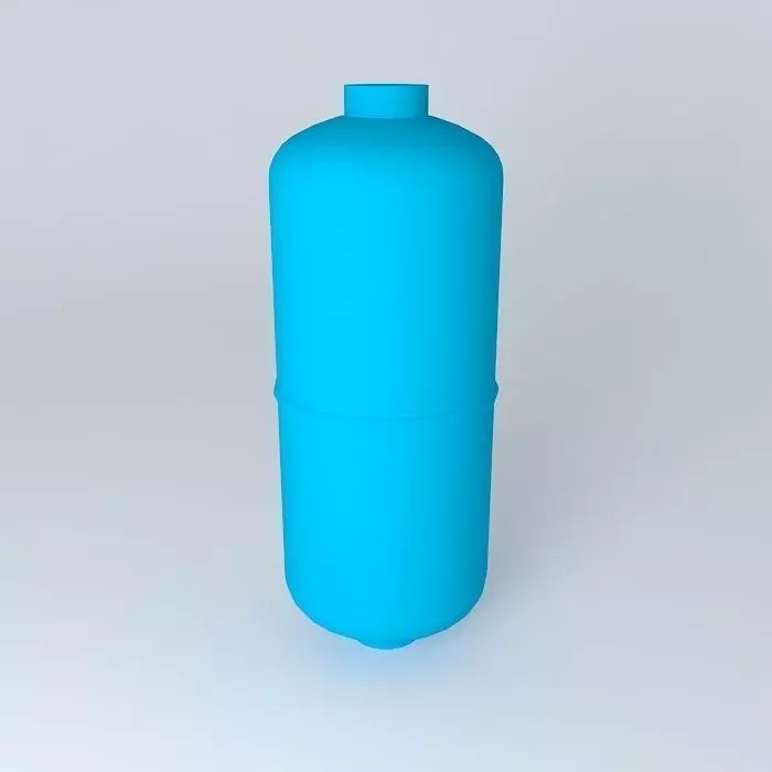 1 liter reservoir pneumatic outputs 2 G 1 2 Free 3D model_0