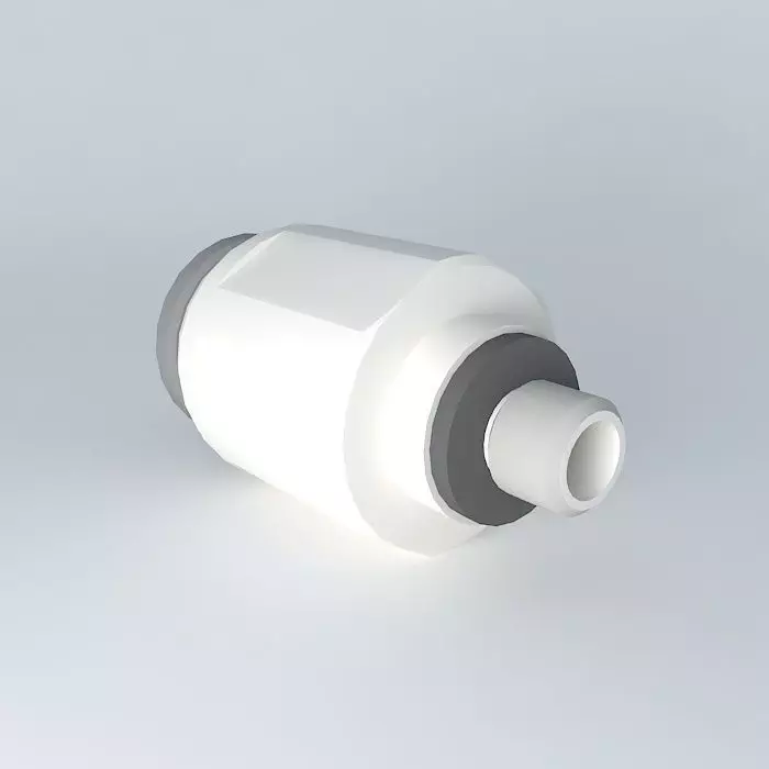 Quilting diameter cylindrical straight male 3 M3x0 5 Free 3D model