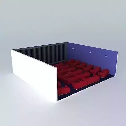 Movie Theater Free 3D model