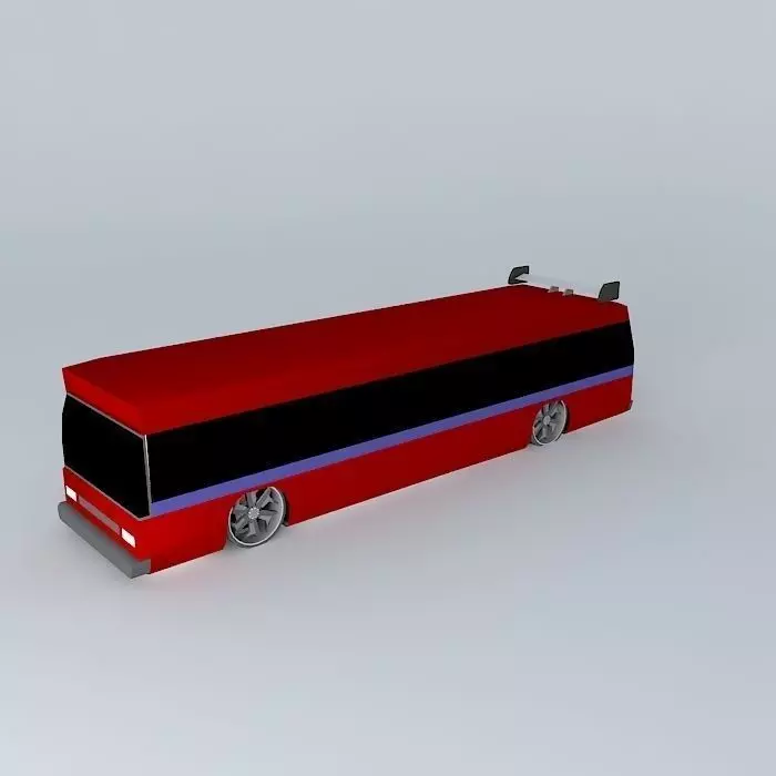 Sweet Party Bus Free 3D model