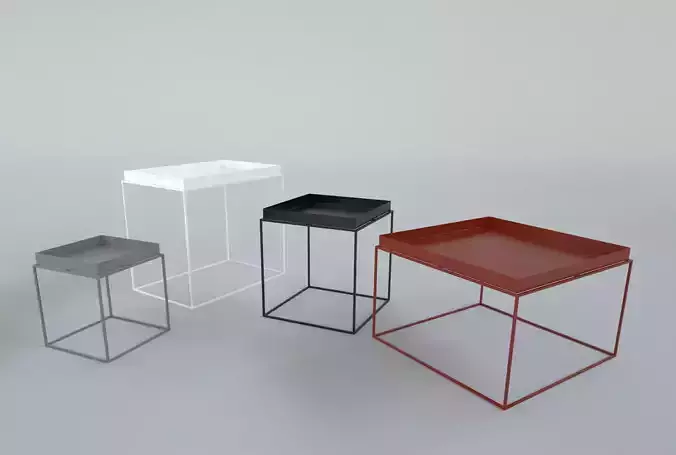 Hay Tray Table 3D model