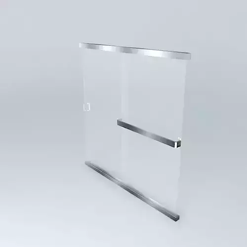Shower Door Free 3D model