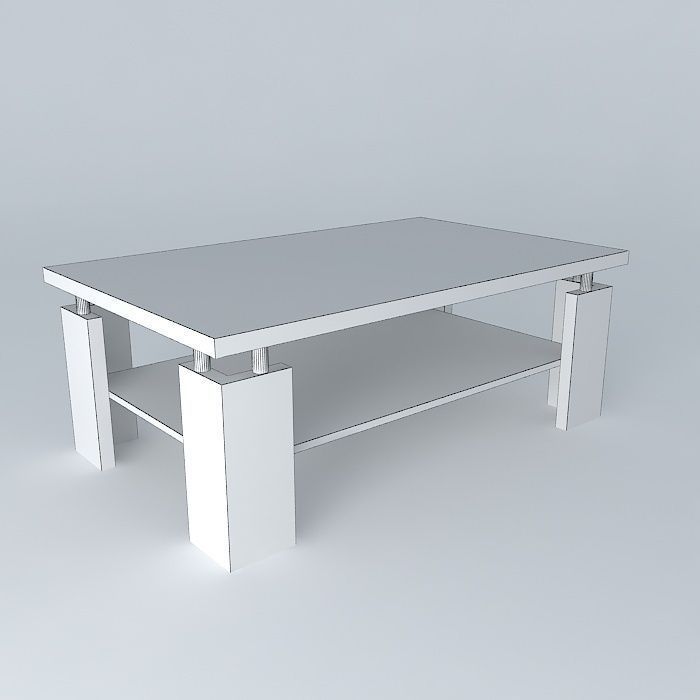 LOOK coffee table 3D model_4